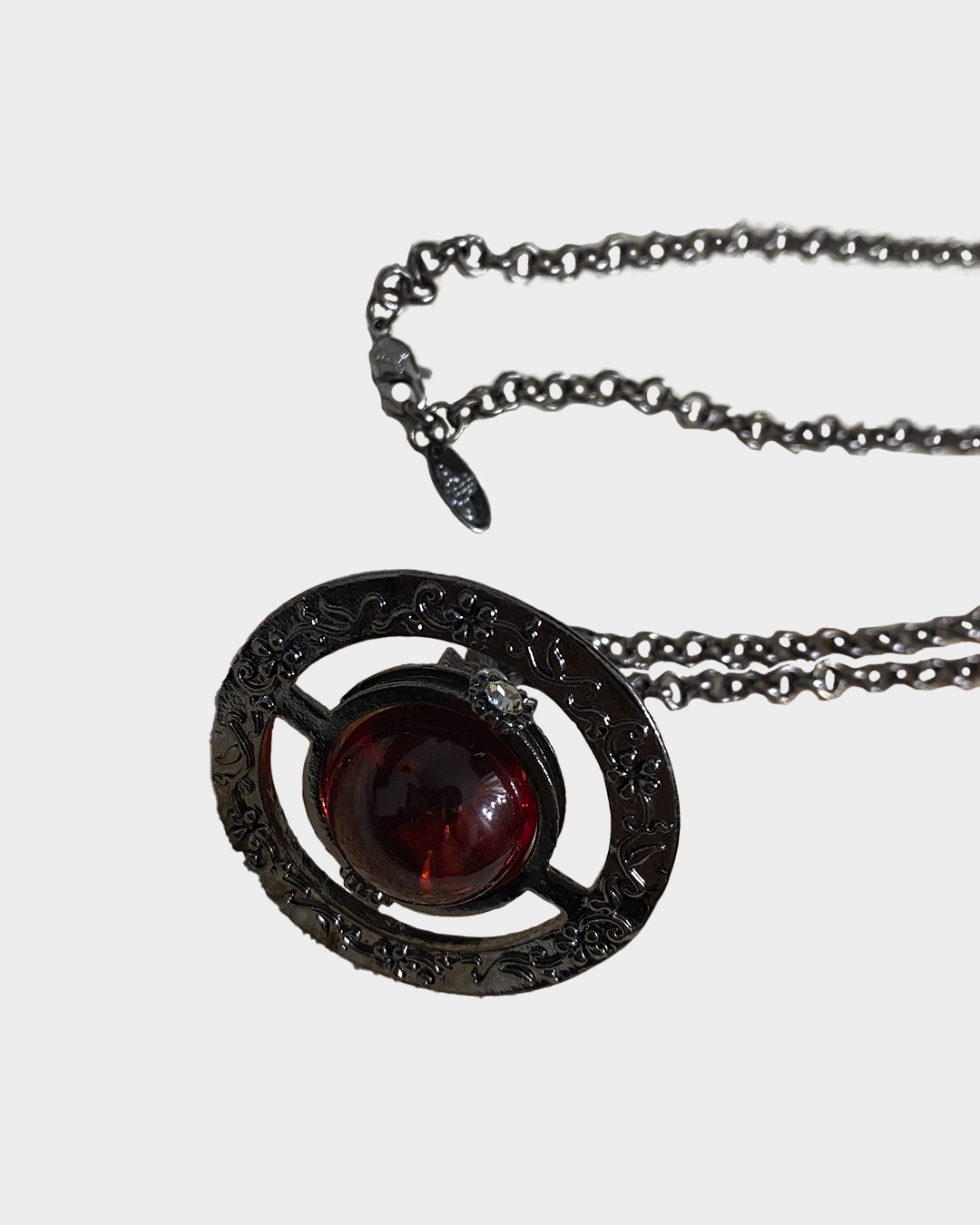 Vivienne Westwood Red Ornamental Big Necklace