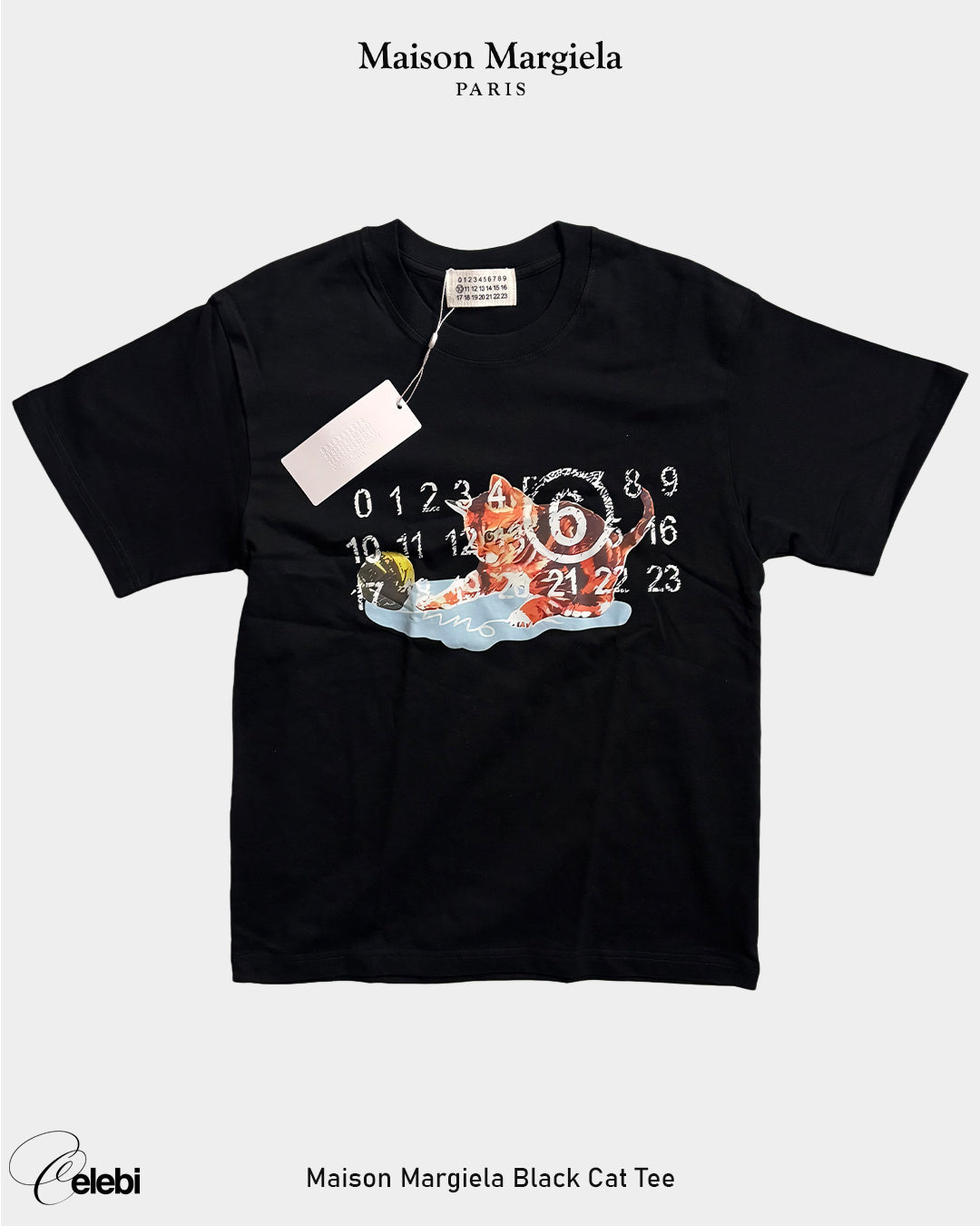 Maison Margiela Black Cat Tee