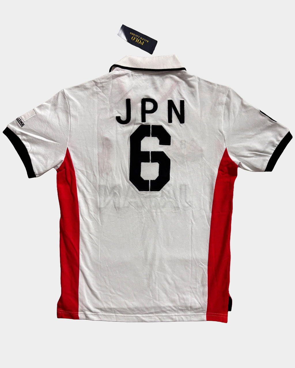 Ralph Lauren JAPAN White Red Polo