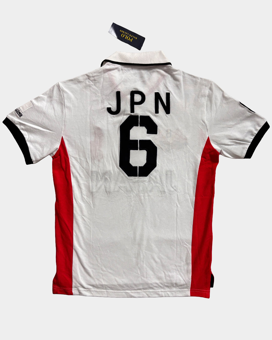 Ralph Lauren JAPAN White Red Polo