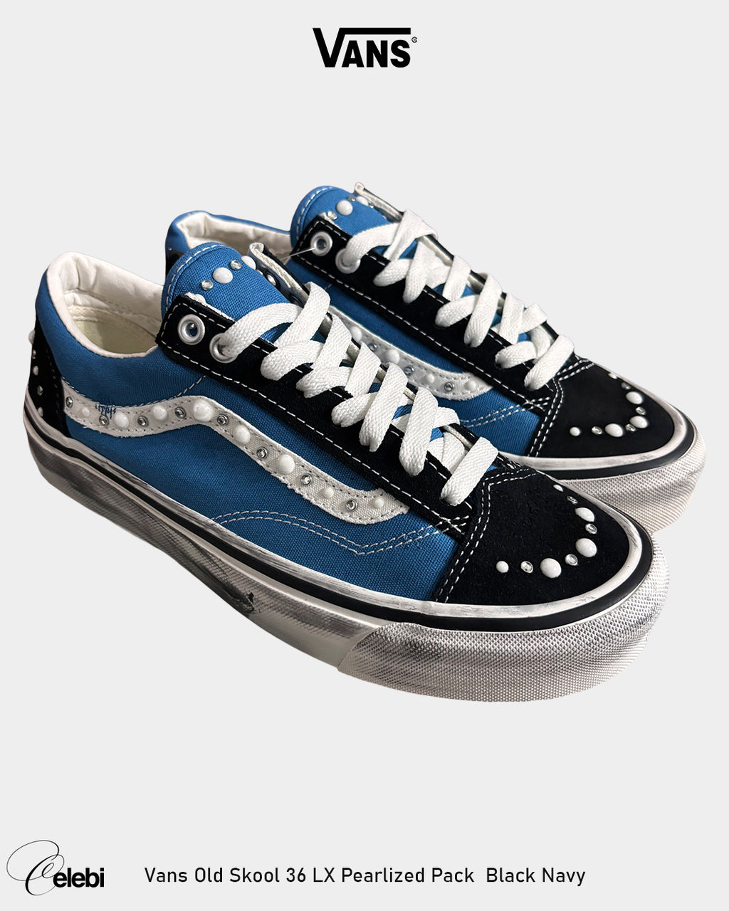 Vans Old Skool 36 LX Pearlized Pack  Black Navy