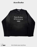 Acne Studios Logo Long Sleeve