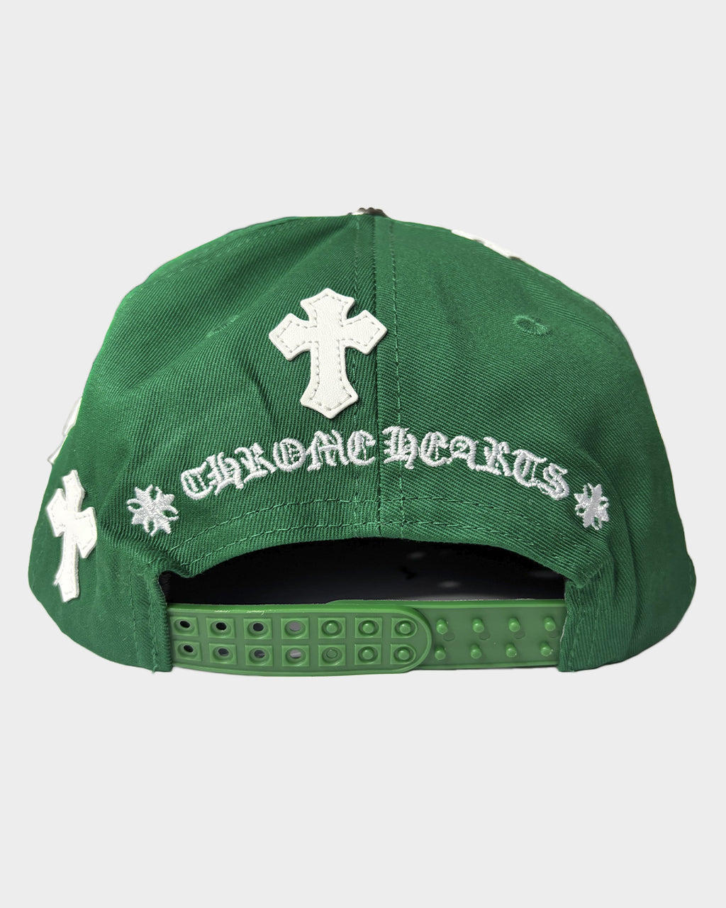 Chrome Hearts Cross Patch Green Cap
