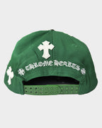Chrome Hearts Cross Patch Green Cap