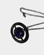 Vivienne Westwood Purple Ornamental Big Necklace