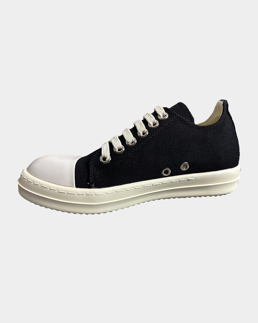 Rick Owens DRKSHDW Low Canvas Ramones