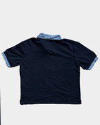Miu Miu Piqué and Poplin Polo Shirt