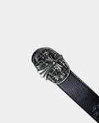 Chrome Hearts Black Patched Multicross Belt