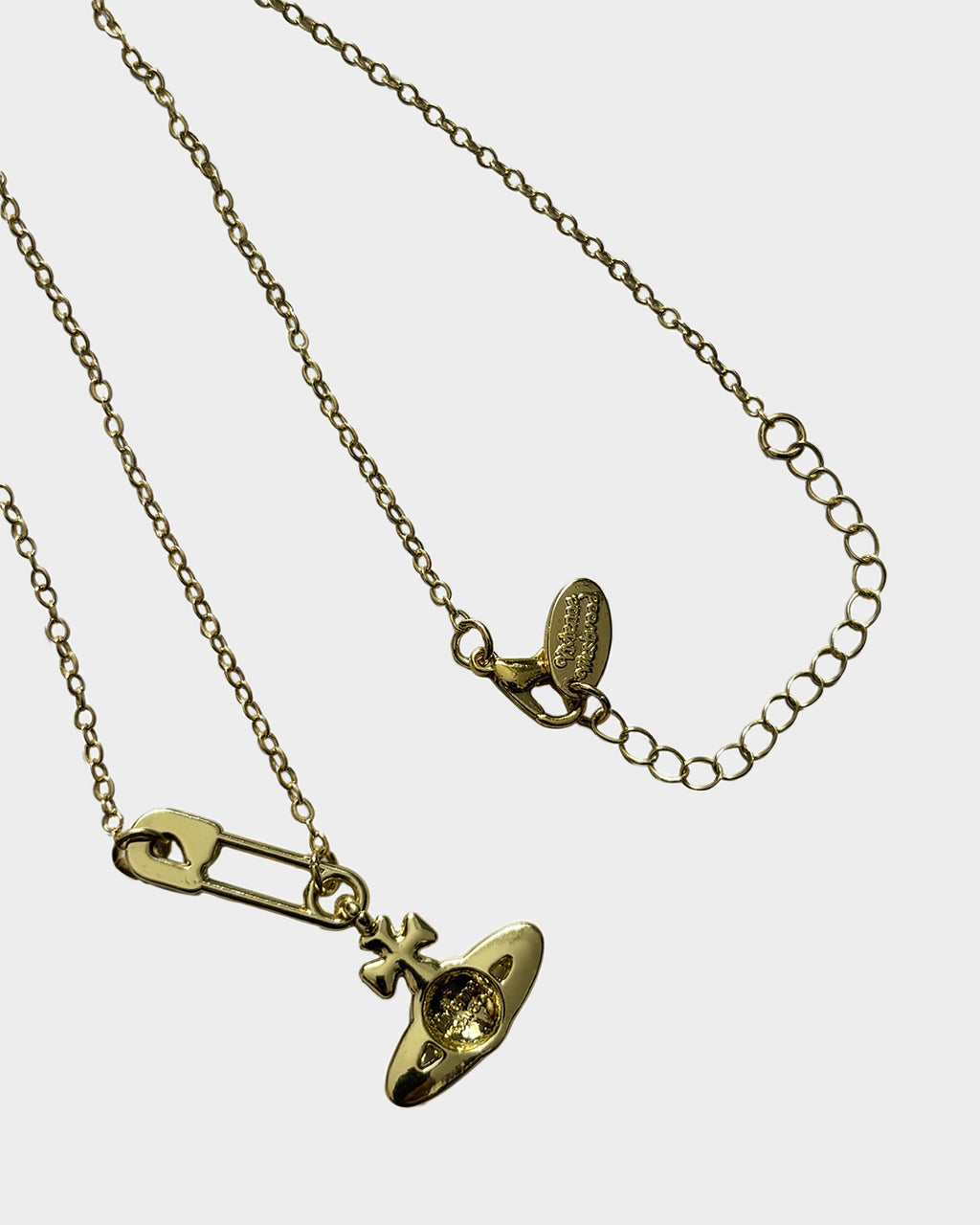 Vivienne Westwood Gold Clip Necklace