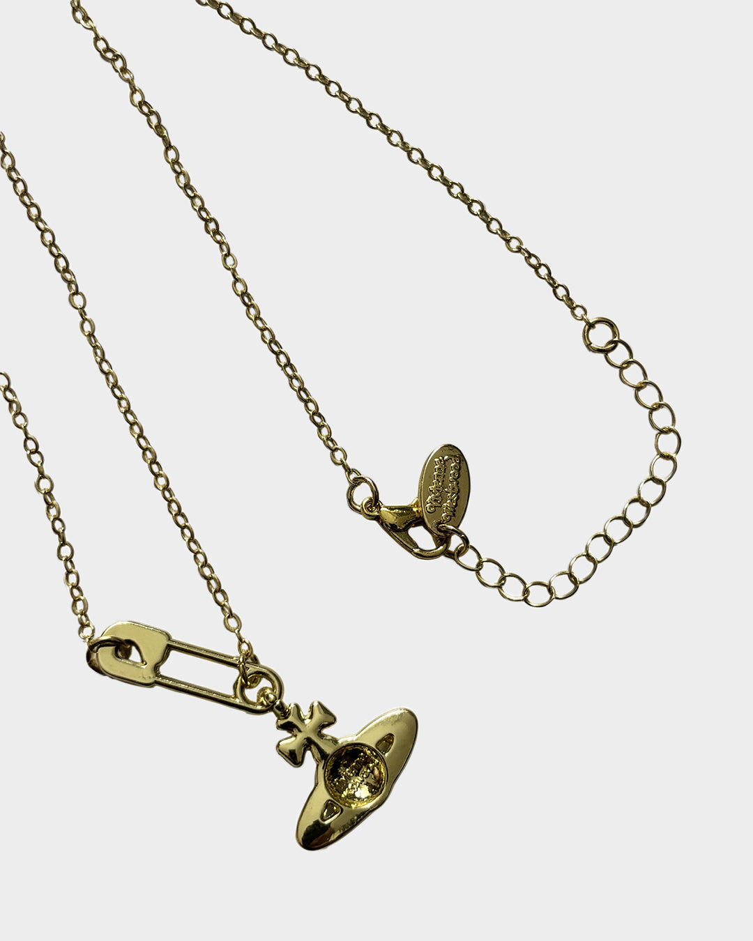 Vivienne Westwood Gold Clip Necklace