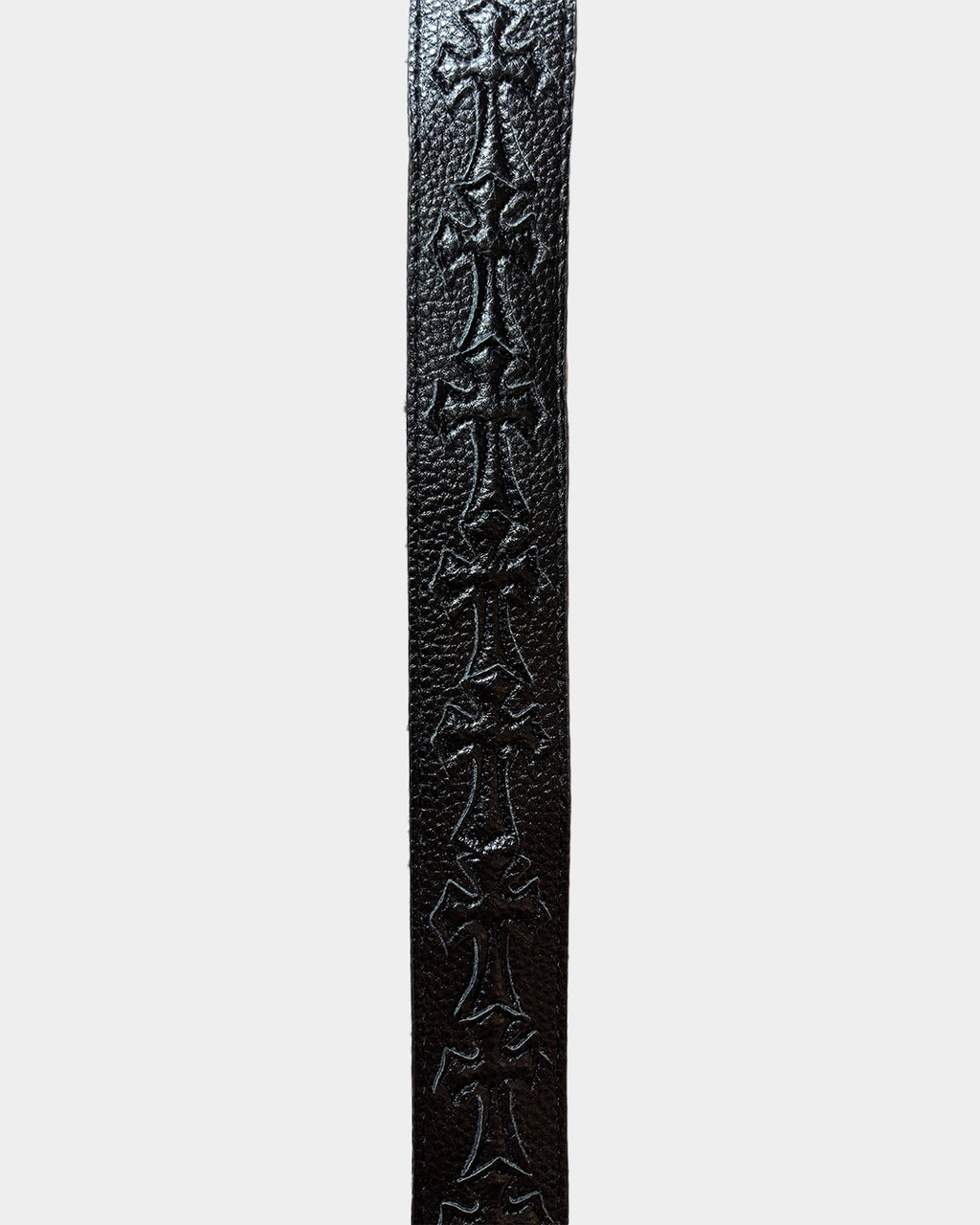 Chrome Hearts Black Patched Multicross Belt