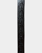 Chrome Hearts Black Patched Multicross Belt