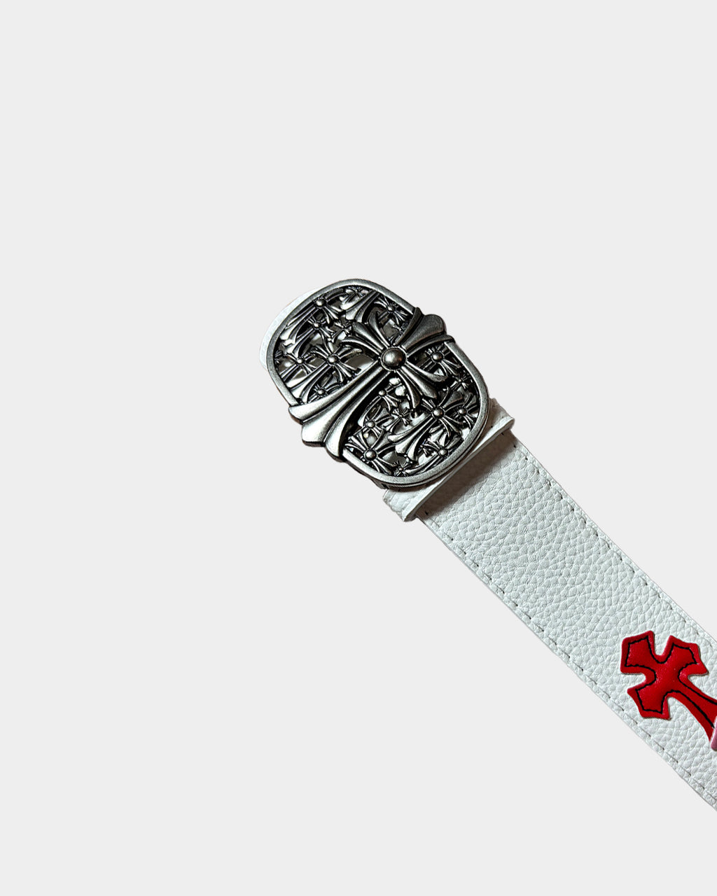Chrome Hearts Multicolor White Belt
