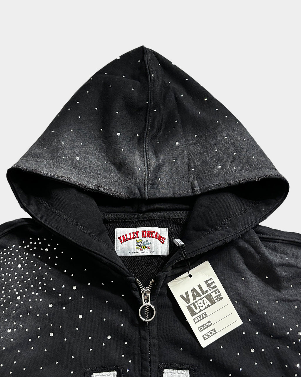 Vale Bank Diamonds Black Hoodie