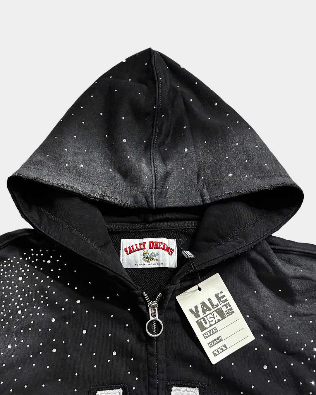 Vale Bank Diamonds Black Hoodie