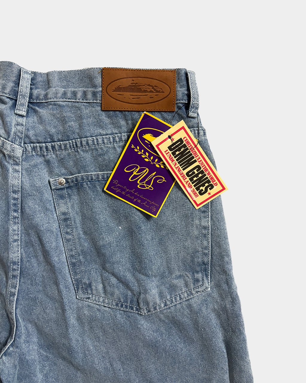 Corteiz Blue Logo Shorts