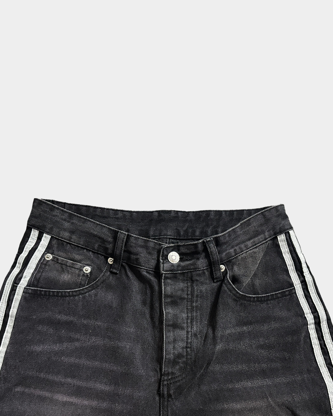 Balenciaga x Adidas Black Straight Leg Jeans