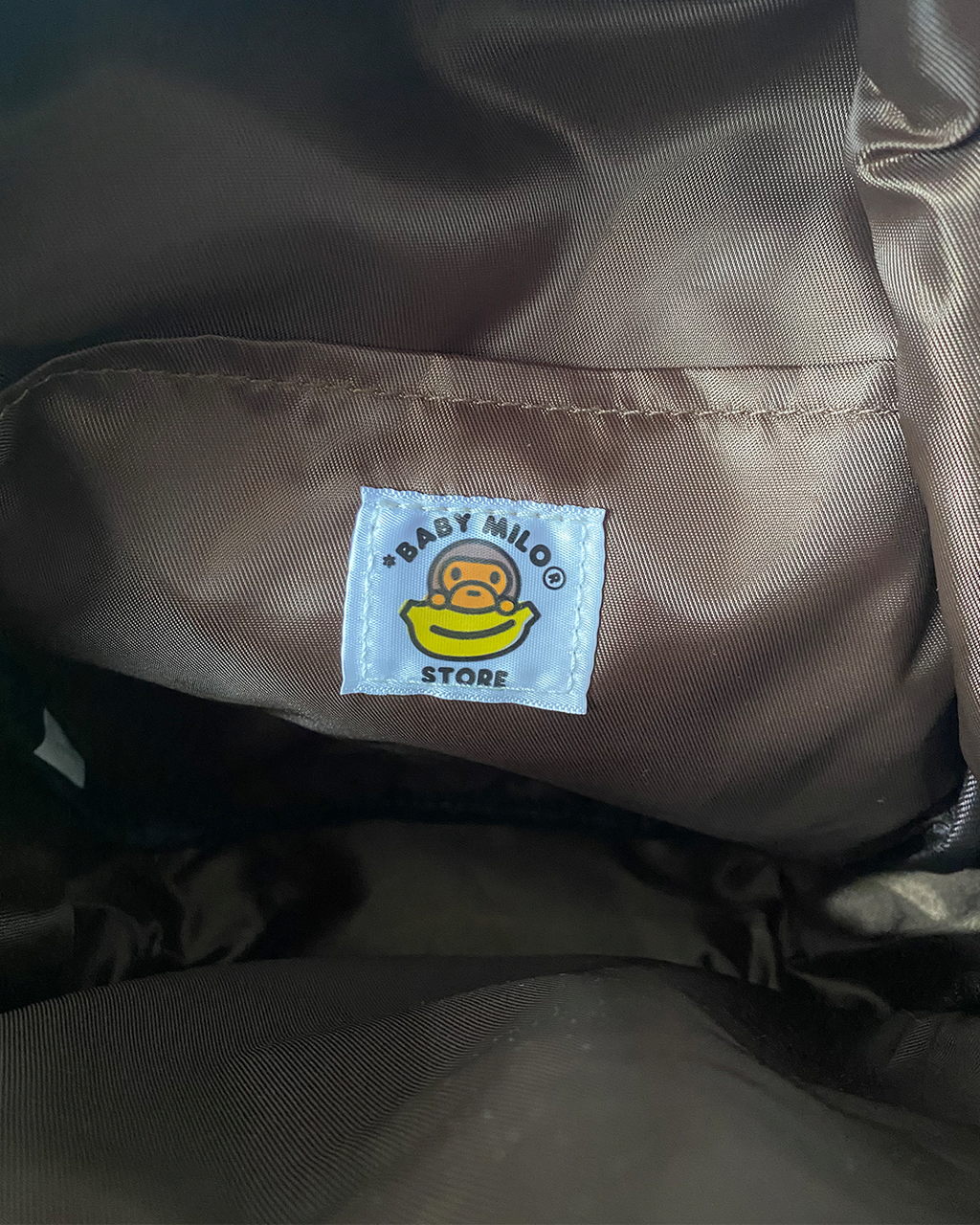 BAPE Baby Milo Mini Fur Backpack