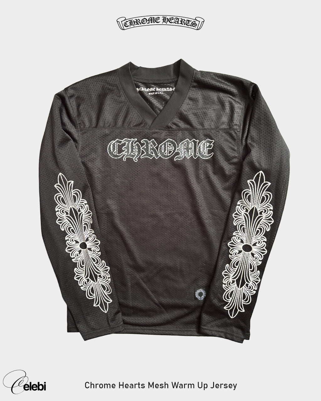Chrome Hearts Mesh Warm UP Jersey