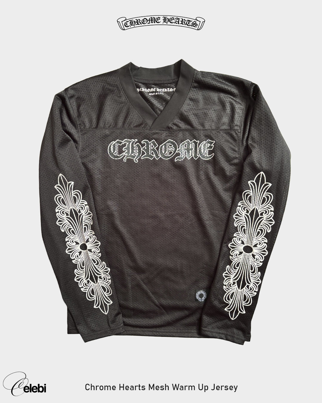 Chrome Hearts Mesh Warm UP Jersey