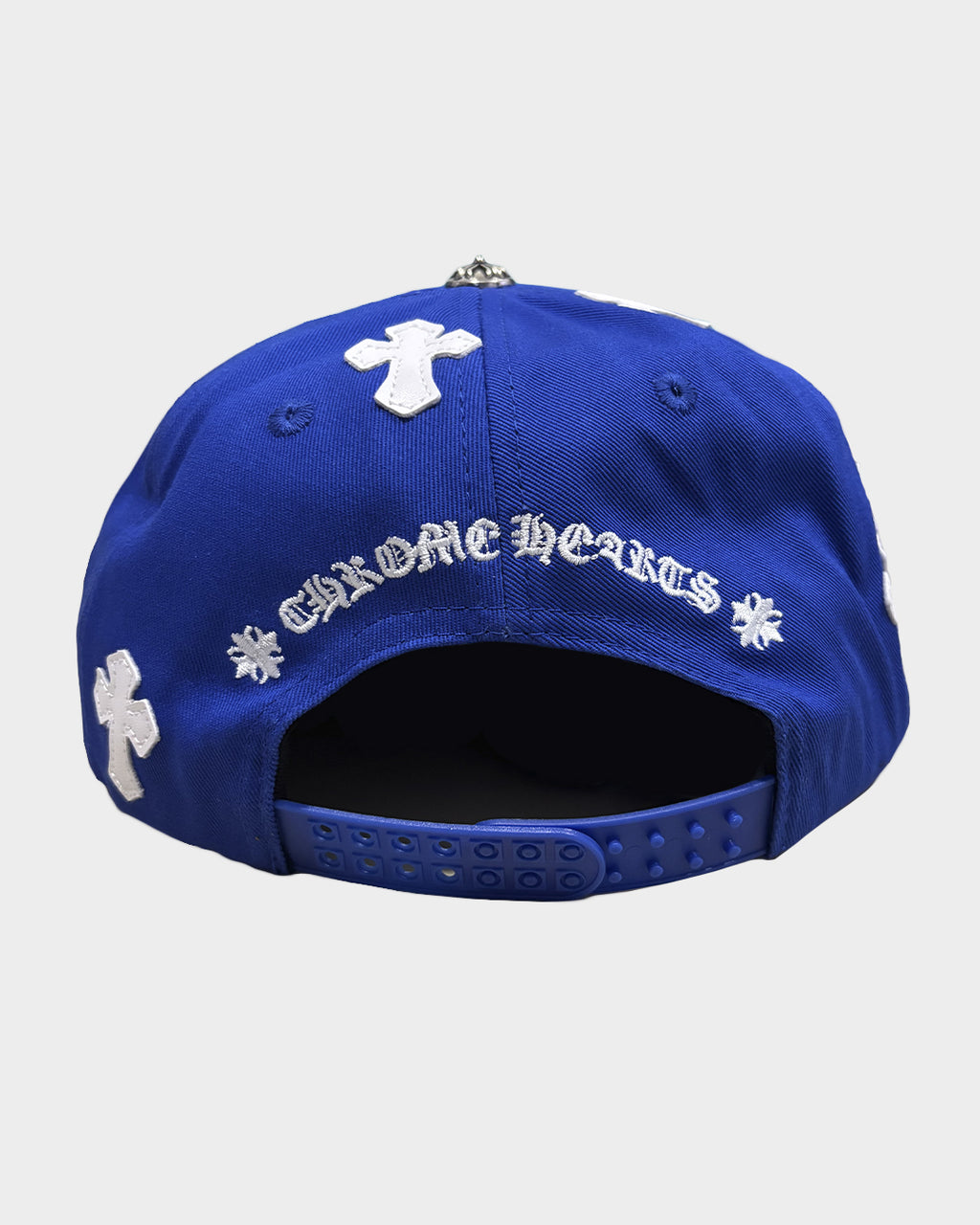 Chrome Hearts Cross Patch Blue Cap