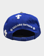 Chrome Hearts Cross Patch Blue Cap