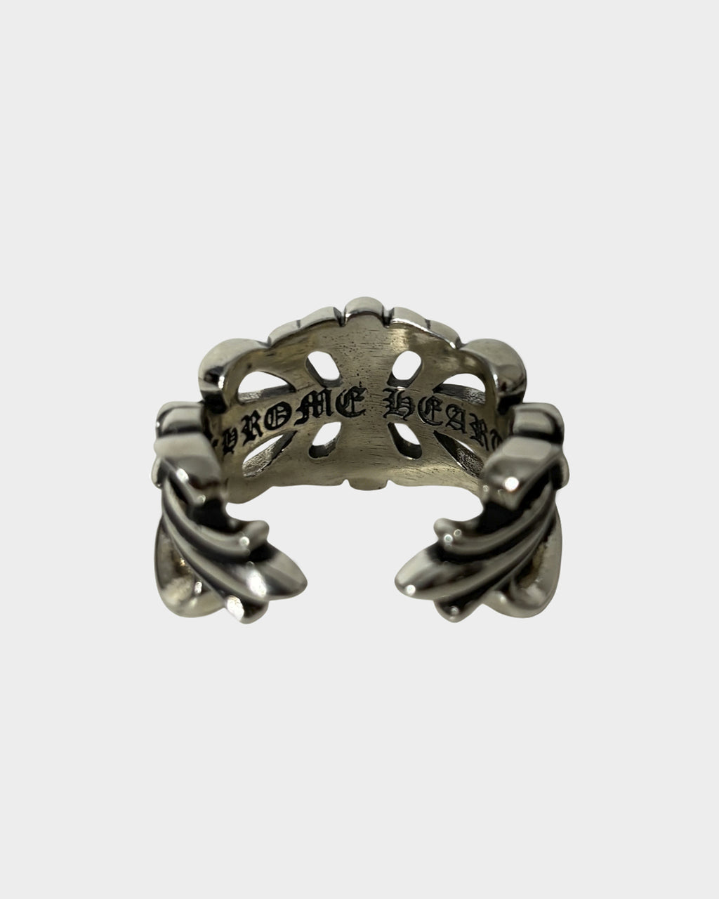 Chrome Hearts Floral Cross ring
