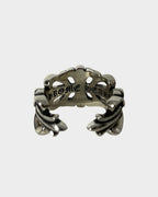Chrome Hearts Floral Cross ring