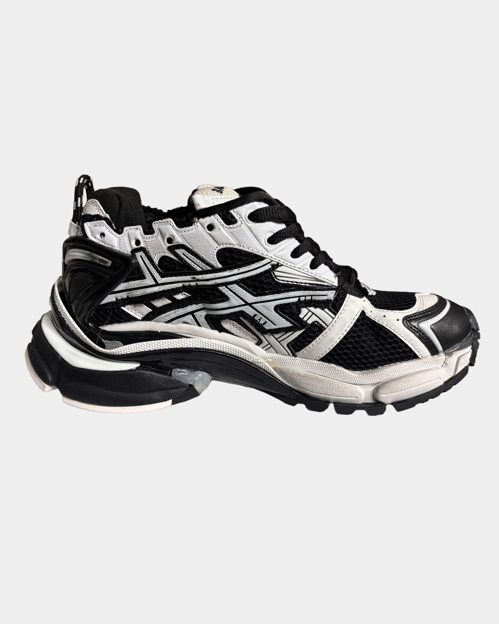 Balenciaga Black White Runner