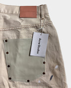 Acne Studios White Loose Fit jeans