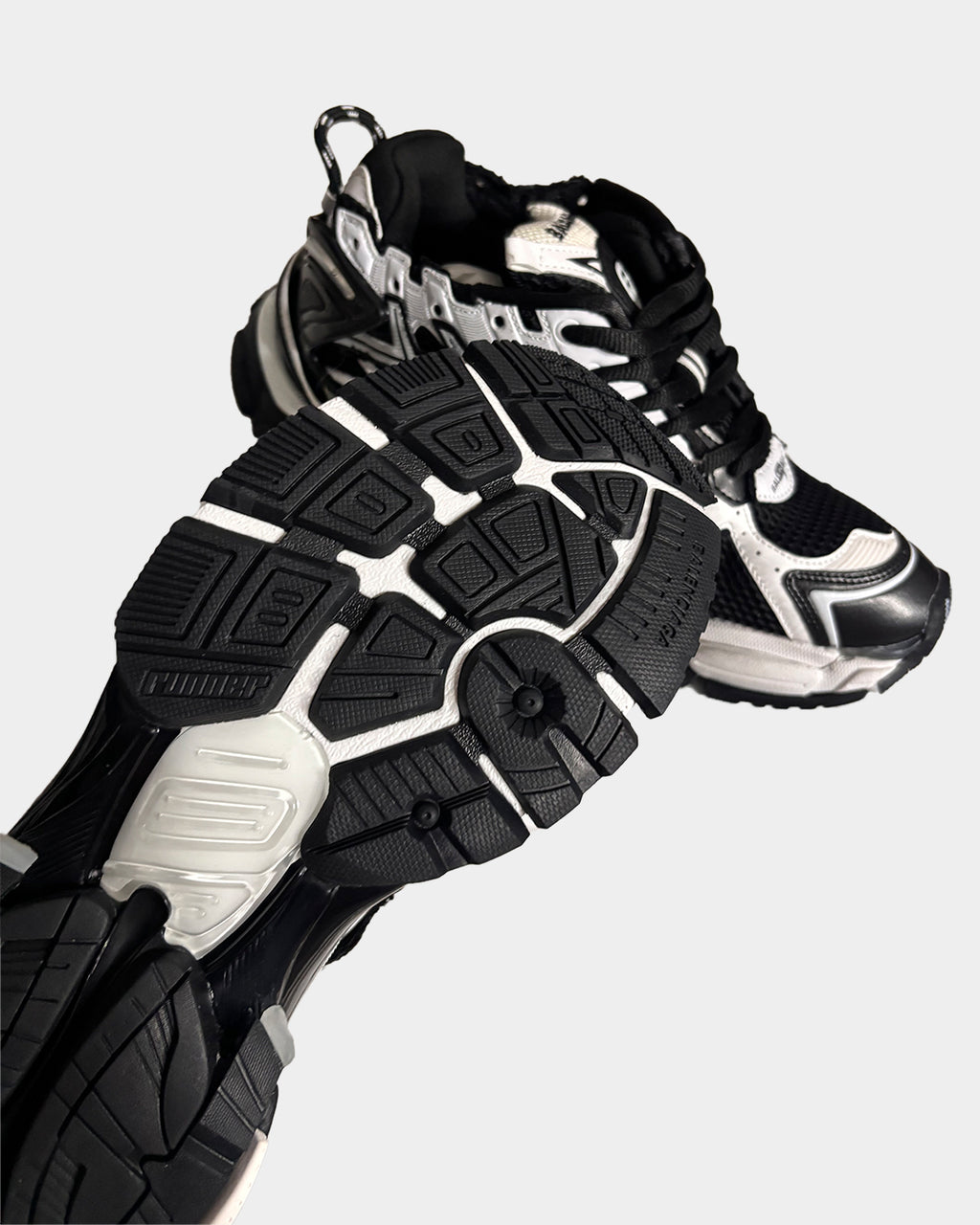 Balenciaga Black White Runner