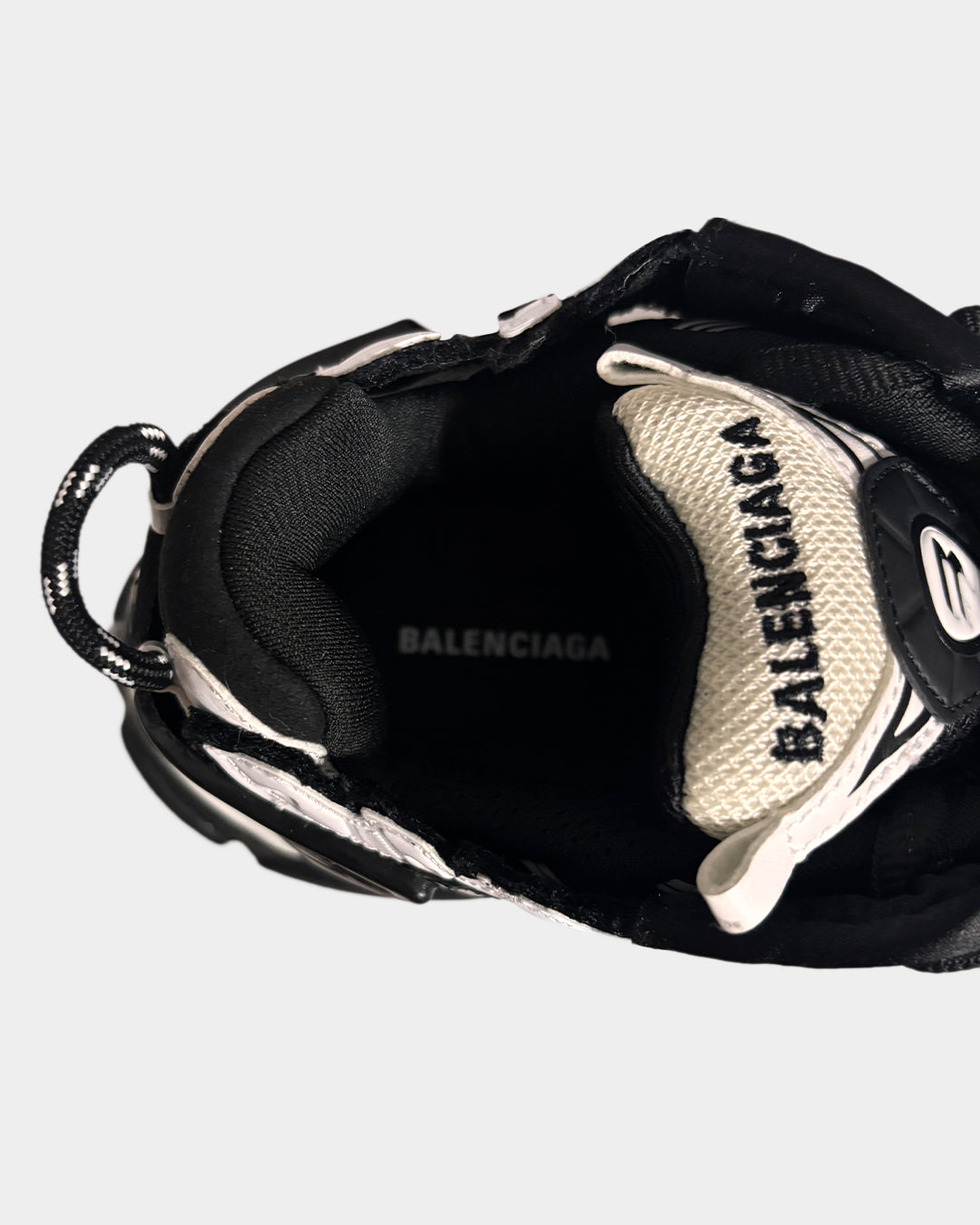 Balenciaga Black White Runner