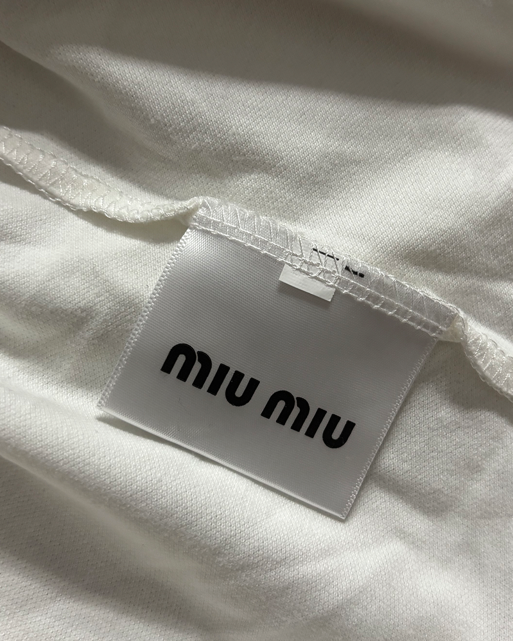 Miu Miu White Polo