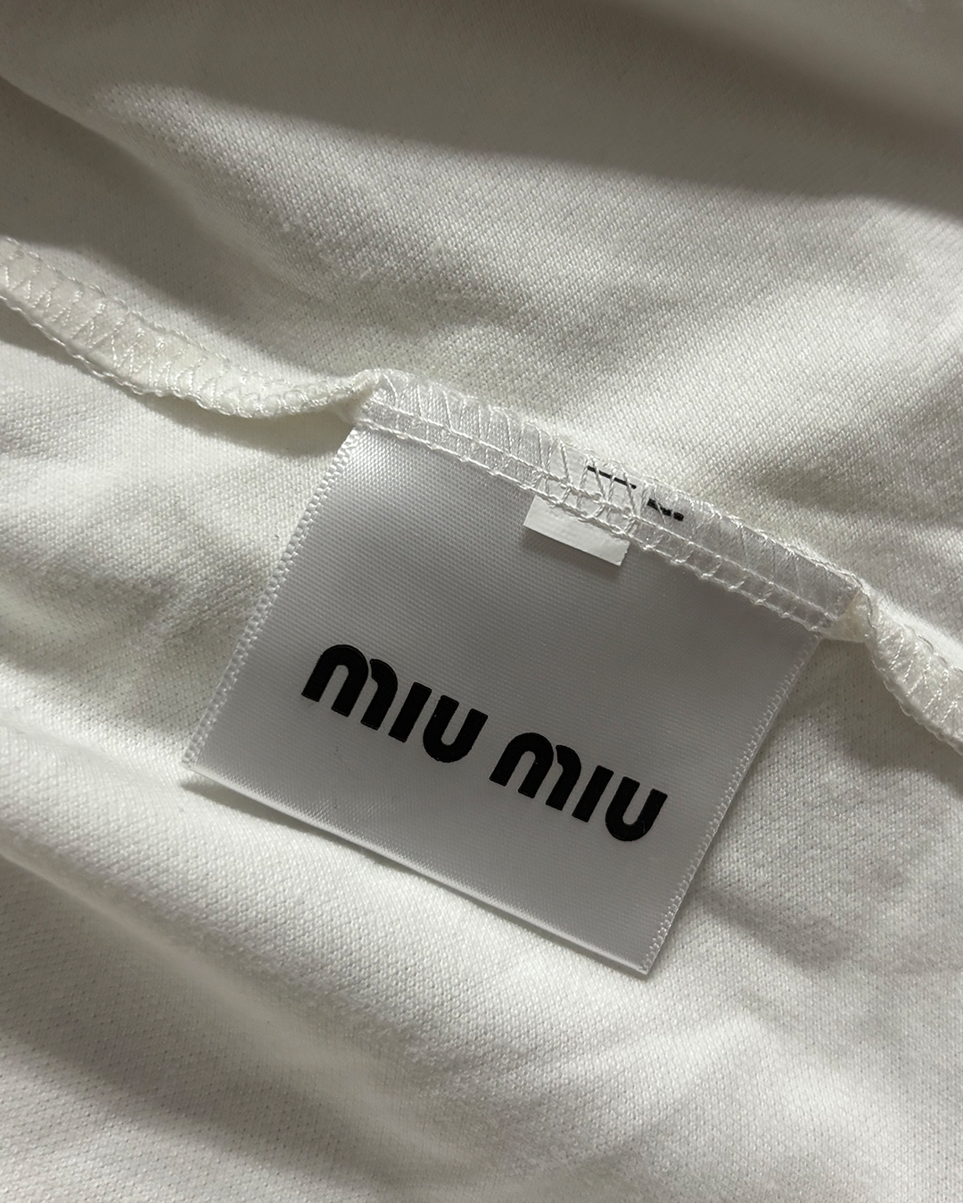 Miu Miu White Polo