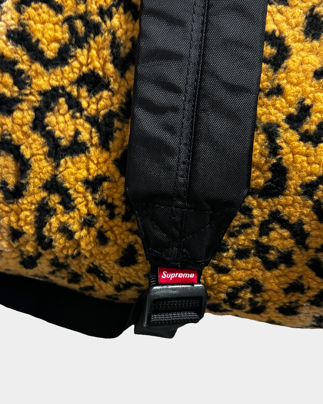 Supreme Fleece Yellow Backpack