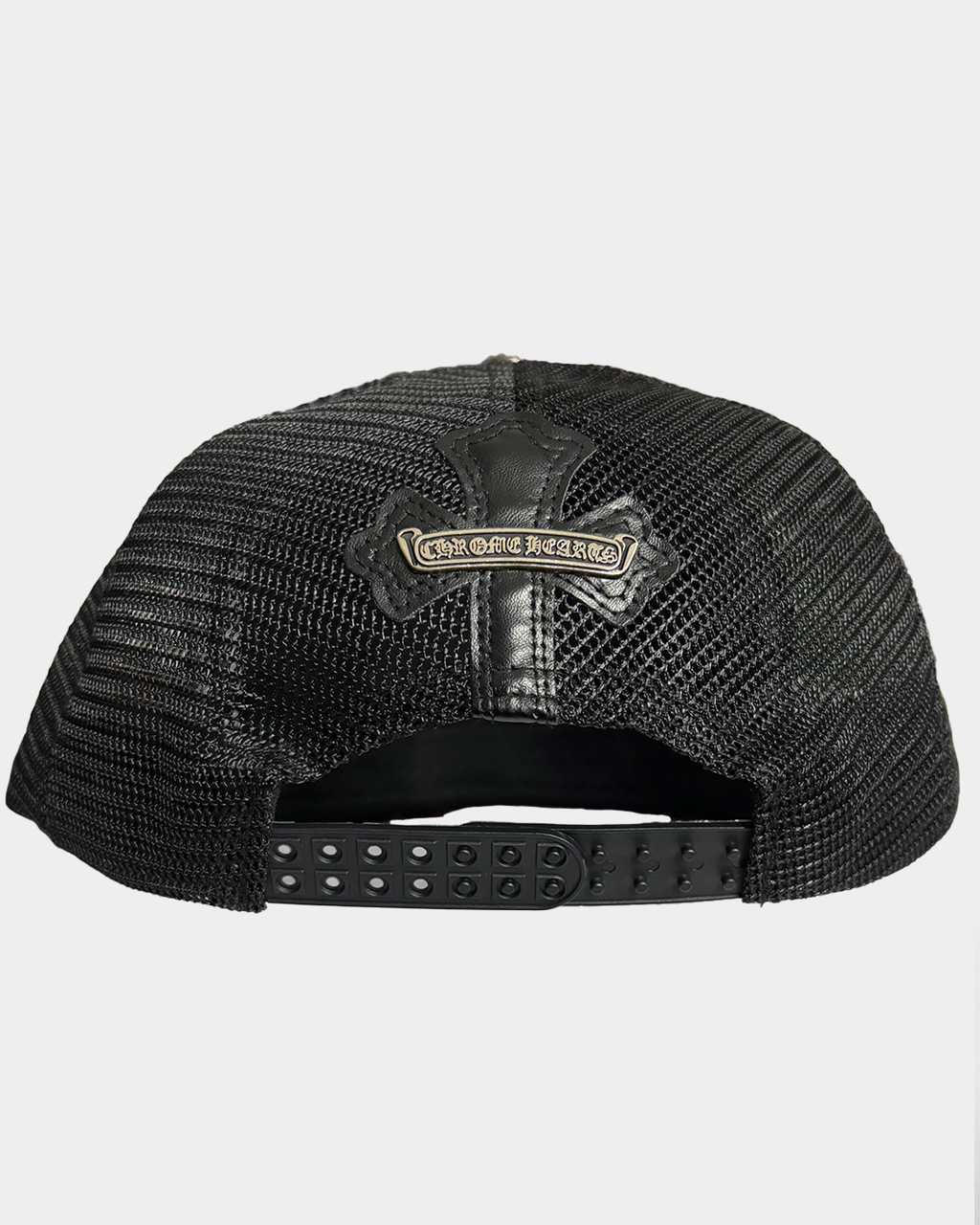 Chrome Hearts Leather Cross Cap