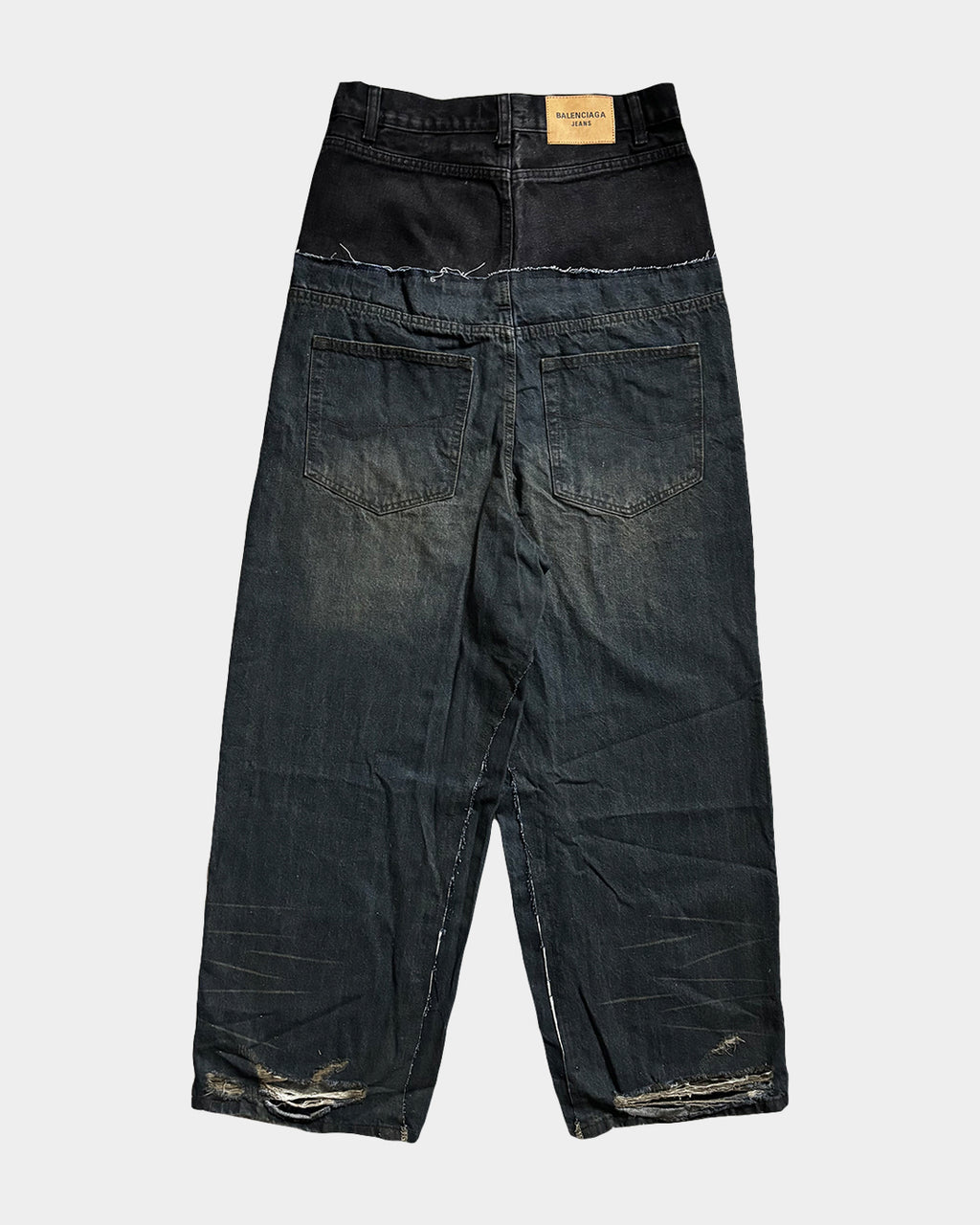 Balenciaga Double Waist Denim