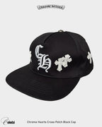Chrome Hearts Cross Patch Black Cap