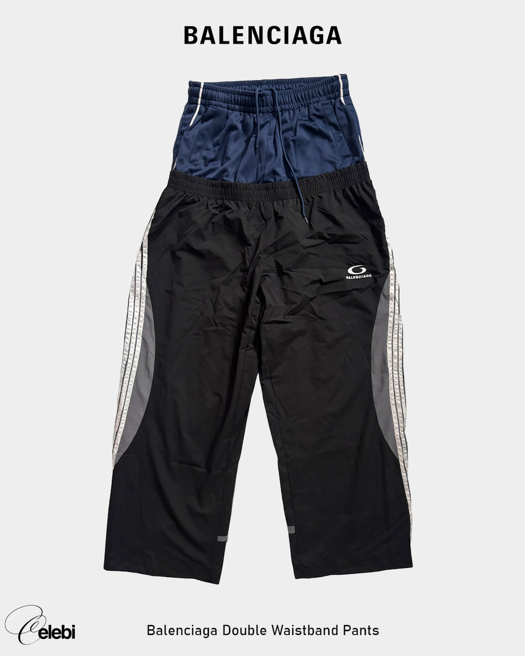 Balenciaga Double Waistband Pants