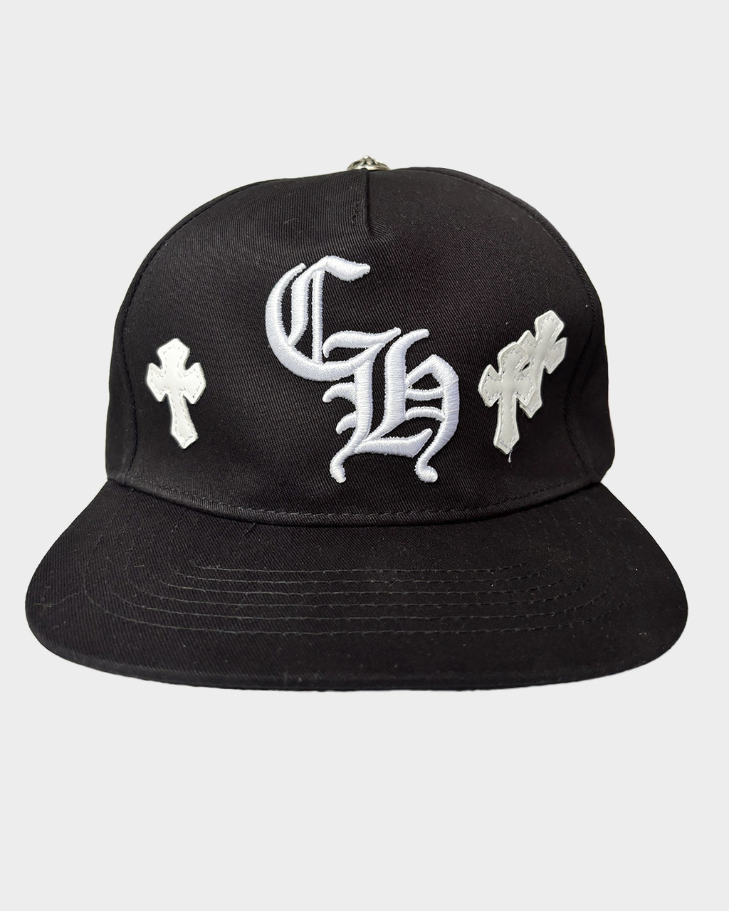 Chrome Hearts Cross Patch Black Cap