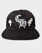 Chrome Hearts Cross Patch Black Cap