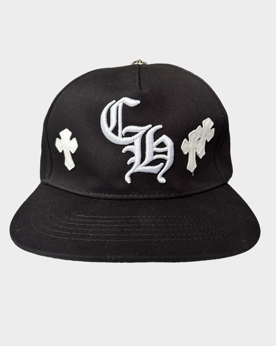 Chrome Hearts Cross Patch Black Cap