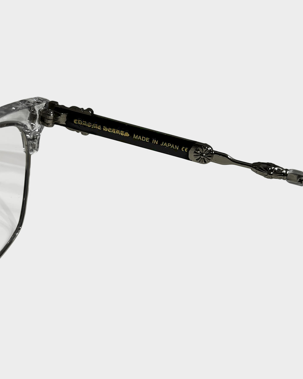 Chrome Hearts Evangelist Transparent Glasses