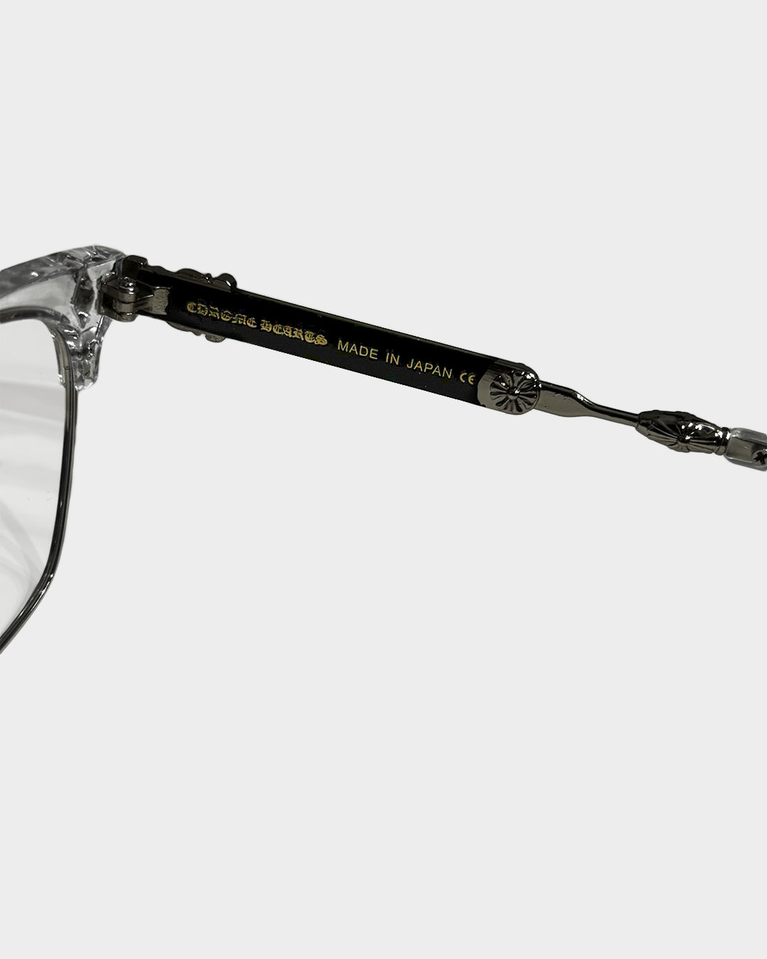 Chrome Hearts Evangelist Transparent Glasses