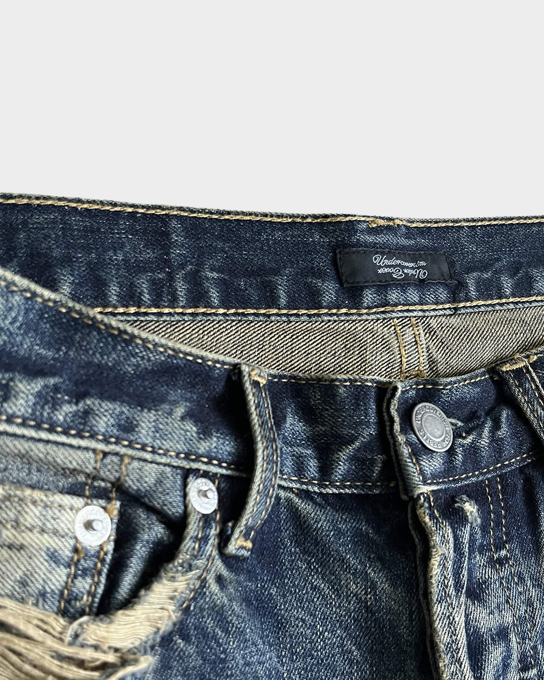 Undercover 68 'Blue Yarn' Jeans