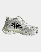 Balenciaga White Graffiti Runners