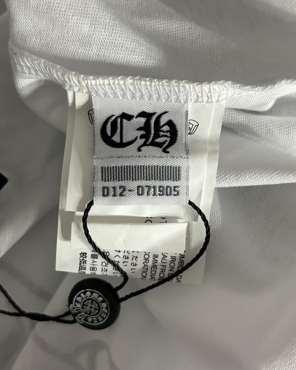 Chrome Hearts Black White Long Sleeve