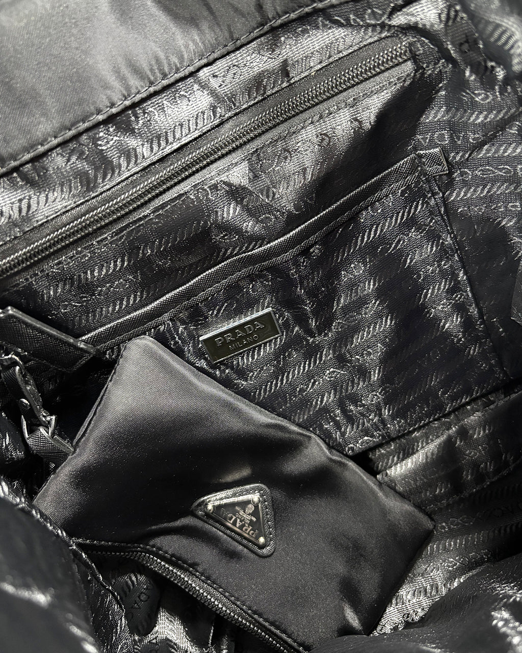 Prada Black Backpack