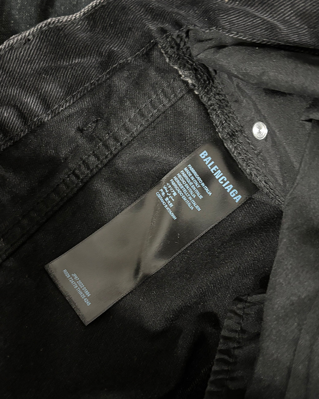 Balenciaga Double Waist Denim