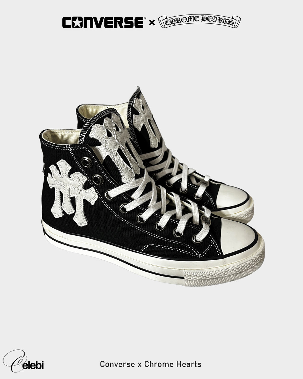 Converse x Chrome Hearts